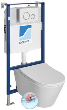 WC.Sapho AVVA s bidet.set